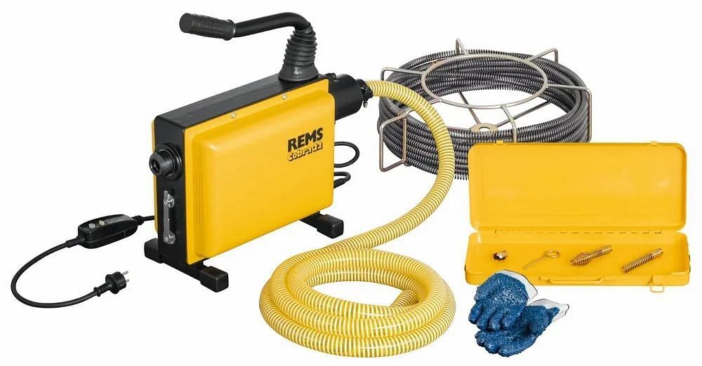 Roller,Rems 1050W Electric Pipe And Drain Cleaning Machine