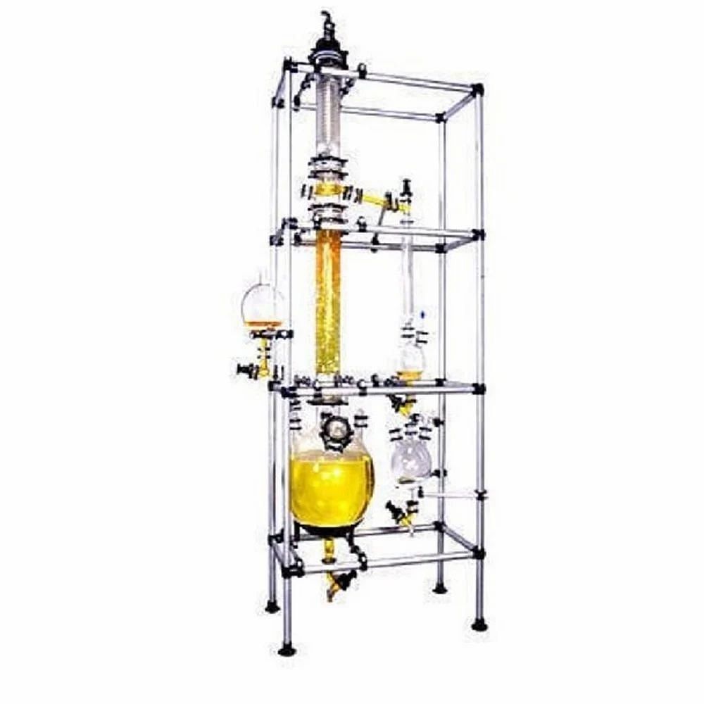 Roof Glass Fractional Distillation Unit, For Chemical Laboratory