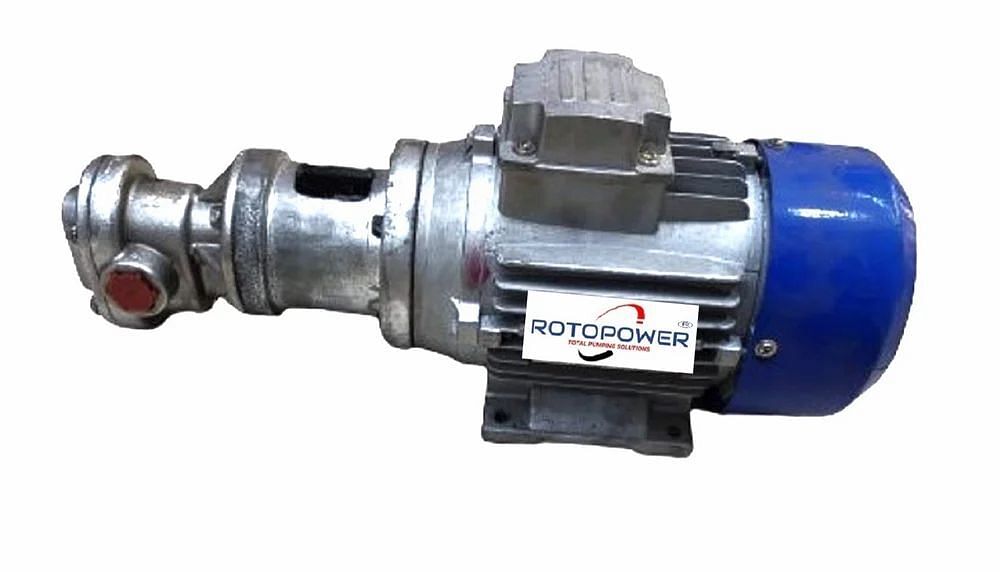 ROTOPOWER Edible Oil Stainless Steel Gear Pump Monoblock