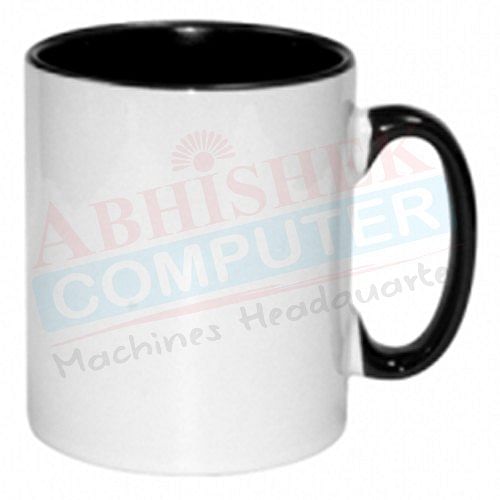 Round Ceramic 3 Tone Sublimation Mugs, For Gifting, Size/Dimension: 11oz