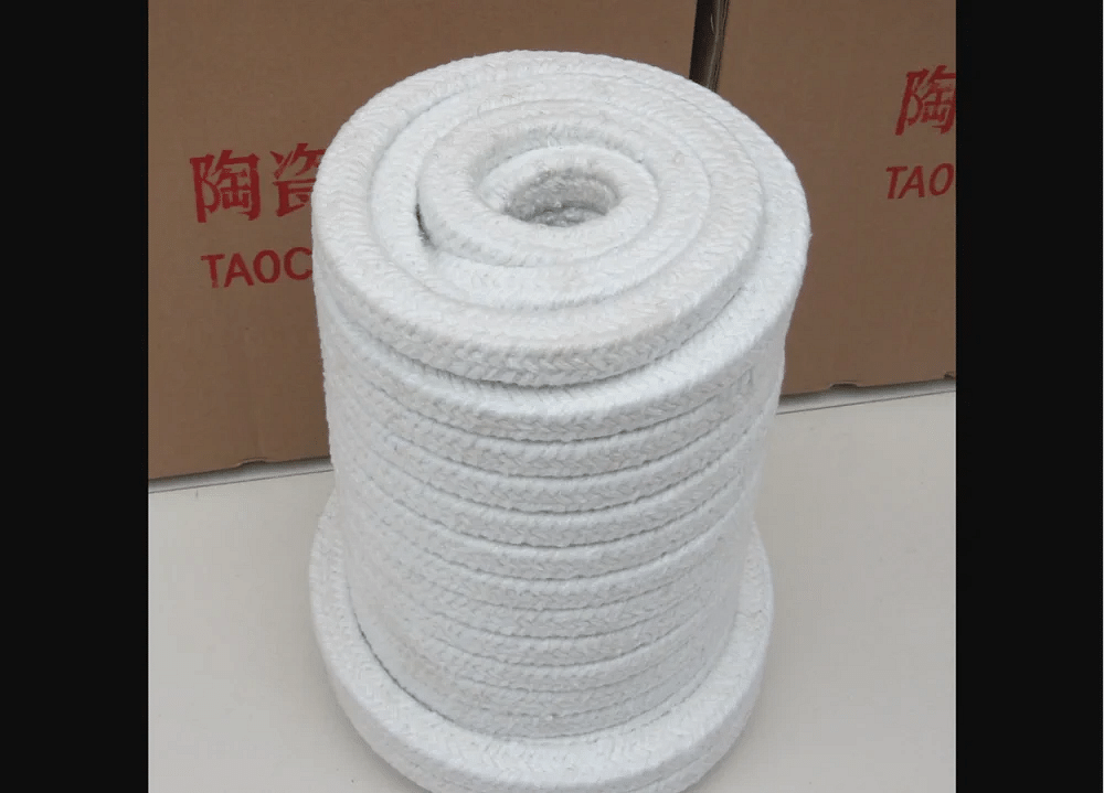 Round Ceramic Fiber Packing Rope, 30 m, 2 mm