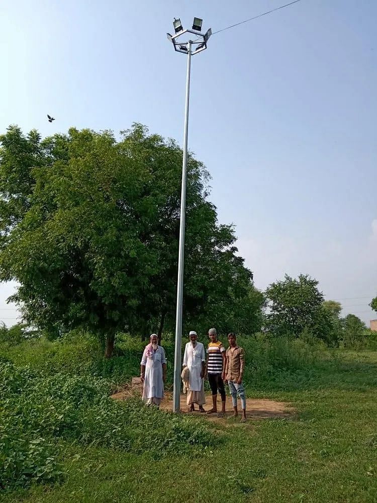 Round Mini High Mast Pole, For Highway, 10 M