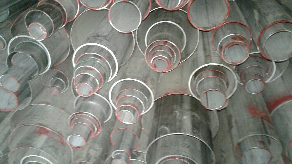 Round SS Pipe, Length: 6 meter