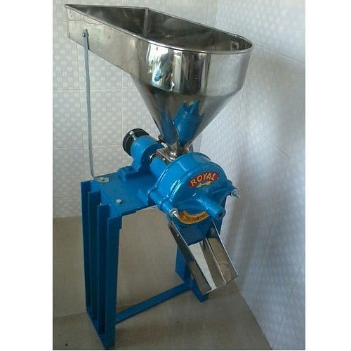 Royal Stainless Steel, Ms Commercial Rice Grinder, Capacity: 70 - 80 Kgs Per Hour