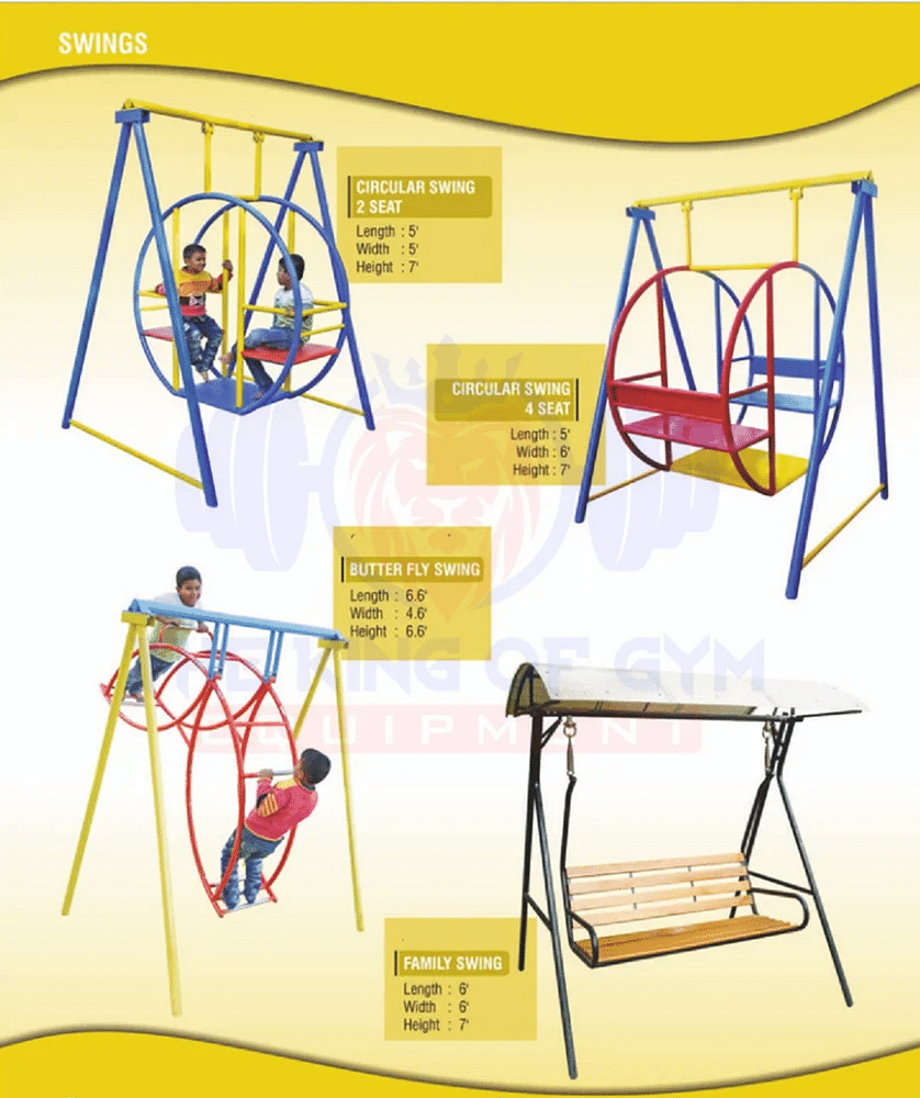 Rubber Playground Swing Seat