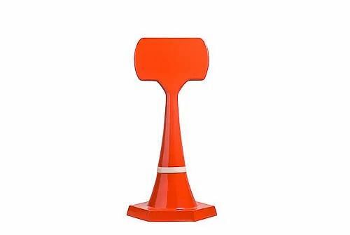 Safety Message Traffic Cone