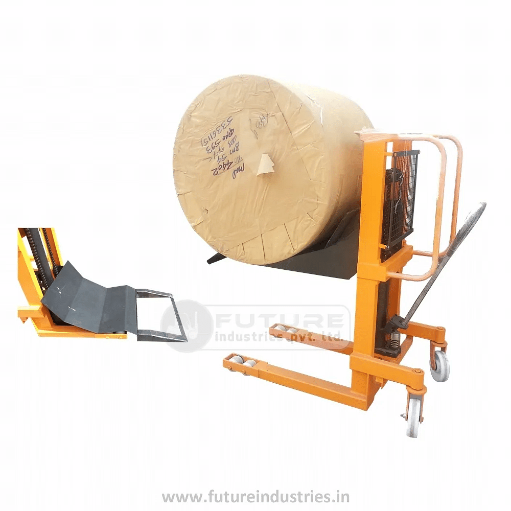 SAIDEEP 1 Tons Paper Reel Stacker, For Material Handling