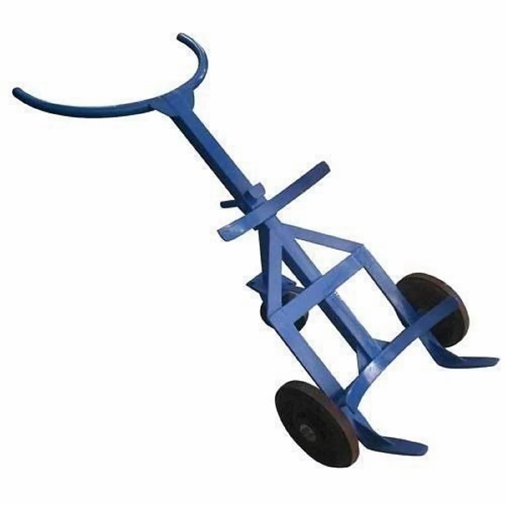 SAIDEEP Drum Lifter Trolley, For Industrial, Loading Capacity: 200-400 kg