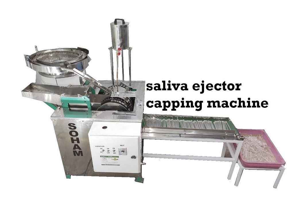 Saliva Ejector Capping Machine