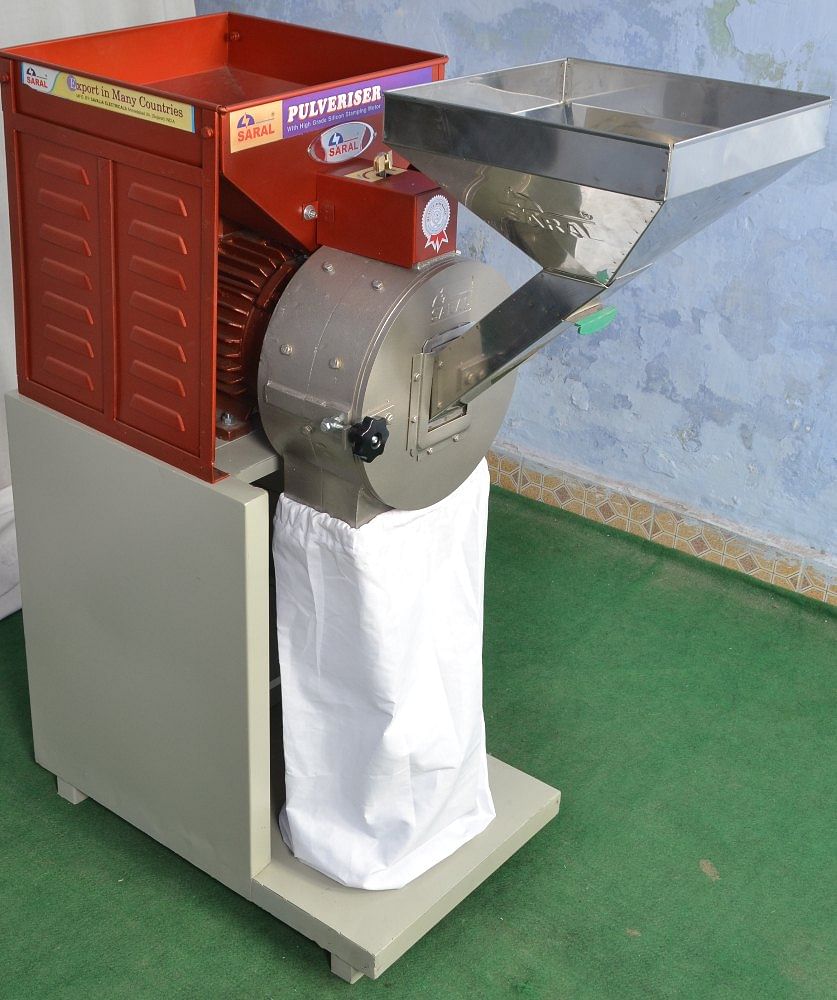 Saral Ms Pulveriser 3 HP Single Chamber Pulverizer Machine, Size: 640 X 410 X 1060 Mm, Model Name/Number: Ms Sc