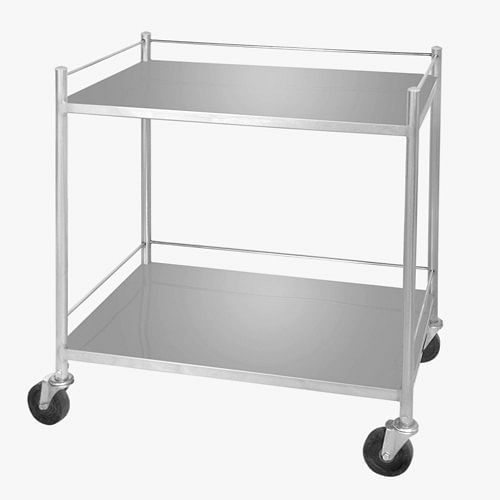 Sarvagya Stainless Steel Surgical Instrument Trolley