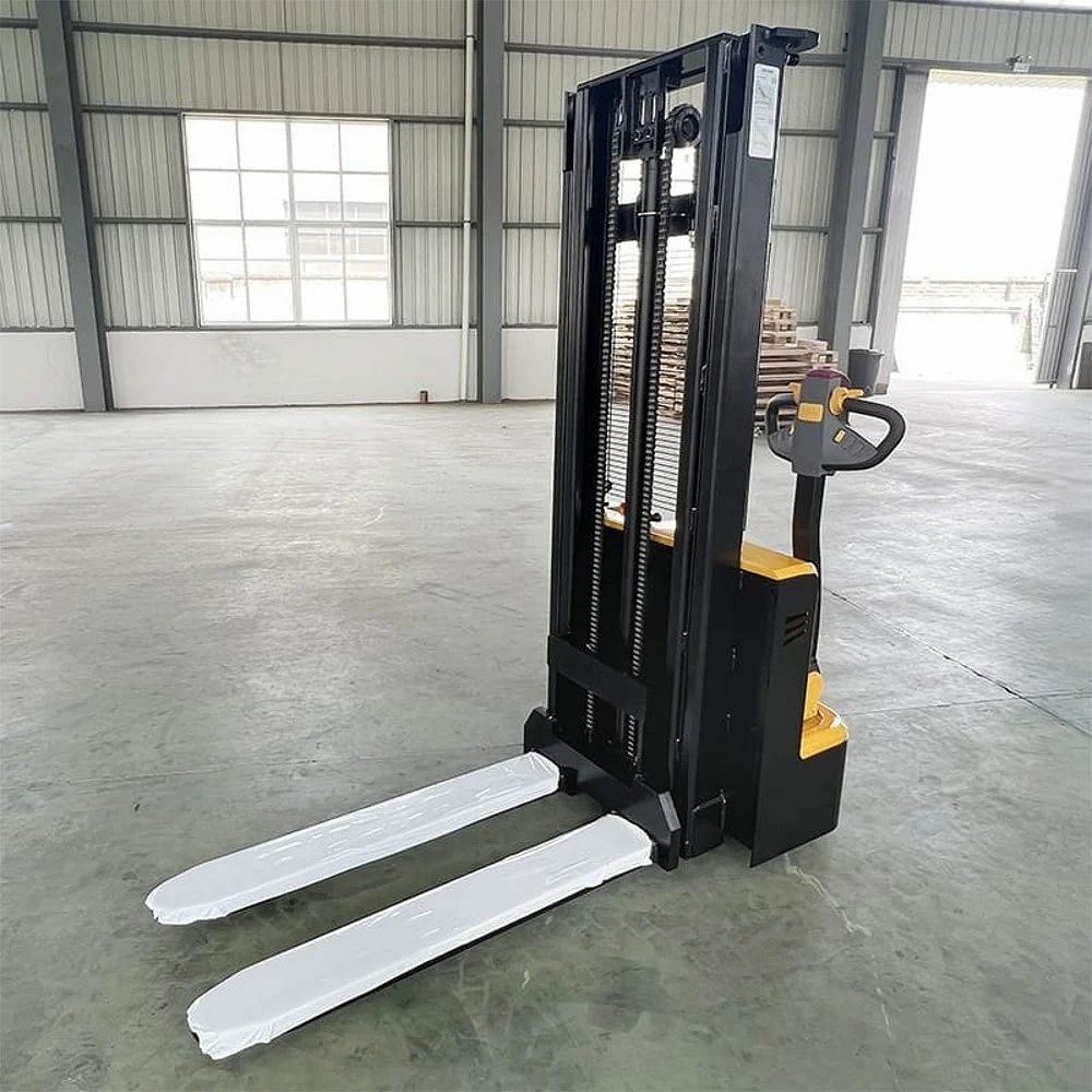 Sastha Equipments Mild Steel SE Electric Stacker Rideon Type, For Industrial