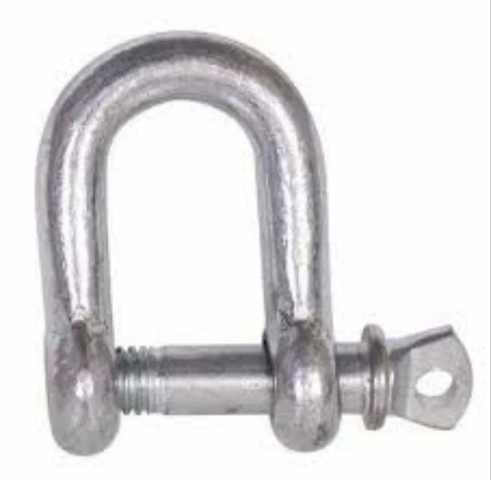 Screw-Pin Type Material: Mild Steel D SHACKLE GI 3.25 T, For Industrial