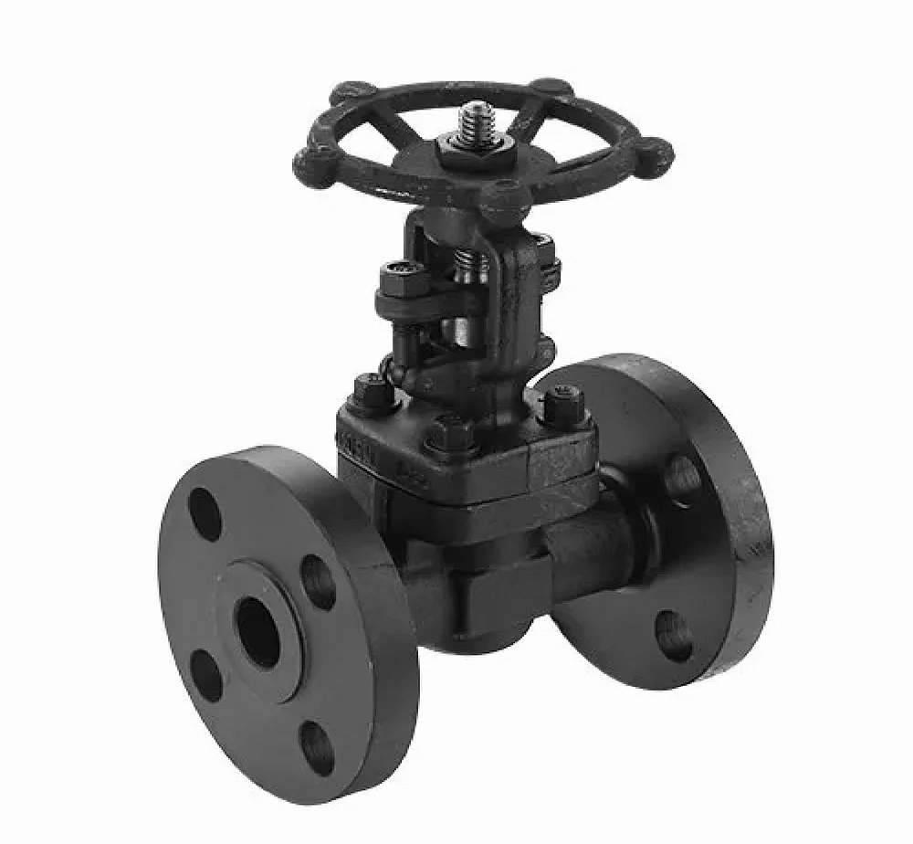 Screwed Forged Steel Gate Valves L & T / LEADER/ZOLOTO/ W J NEETA/ SANT MAKE, Size: 1/2 &quot; To 24 &quot;