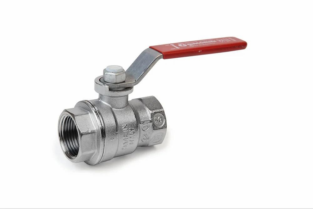 Screwed S S 304 Techno Make Ball Valve