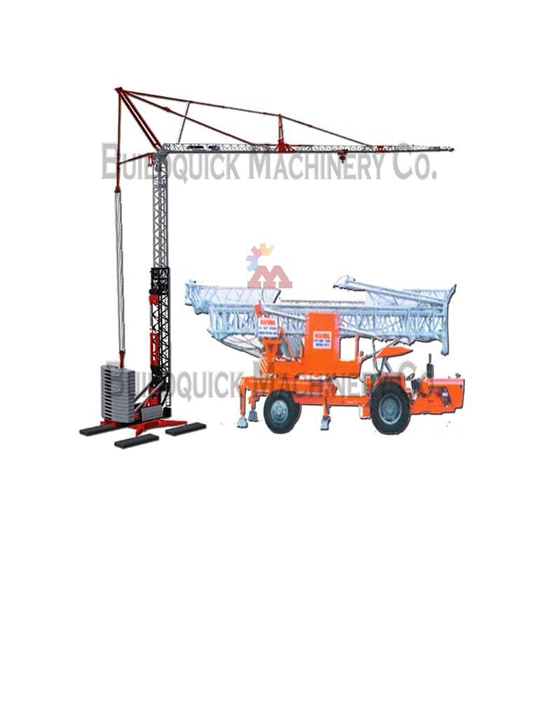 Self Erecting Mobile Crane, Jib Length: 18m