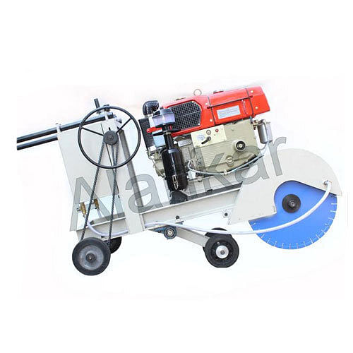 Semi - Automatic Concrete Groove Cutting Machine, Power: 13 HP