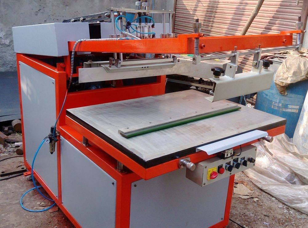 Semi-Automatic 23 kW Screen Printing Machine, Automation Grade: Semi Automatic