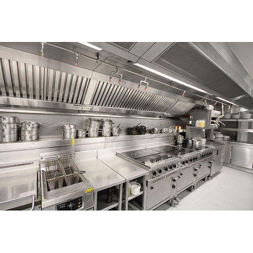 Semi-Automatic Aluminium Restaurant Kitchen Hood