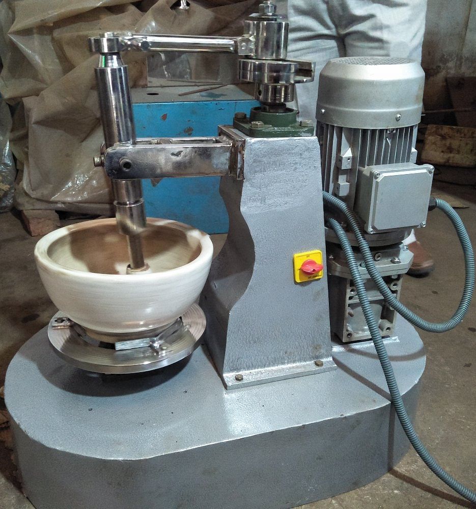 Semi Automatic Ayurvedic Kharal Machine