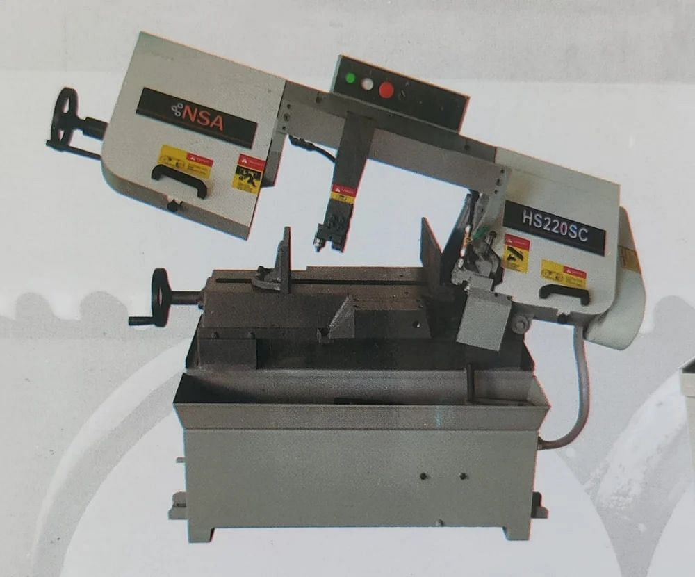 Semi Automatic Band Saw Machine, Capacity: 8 inch