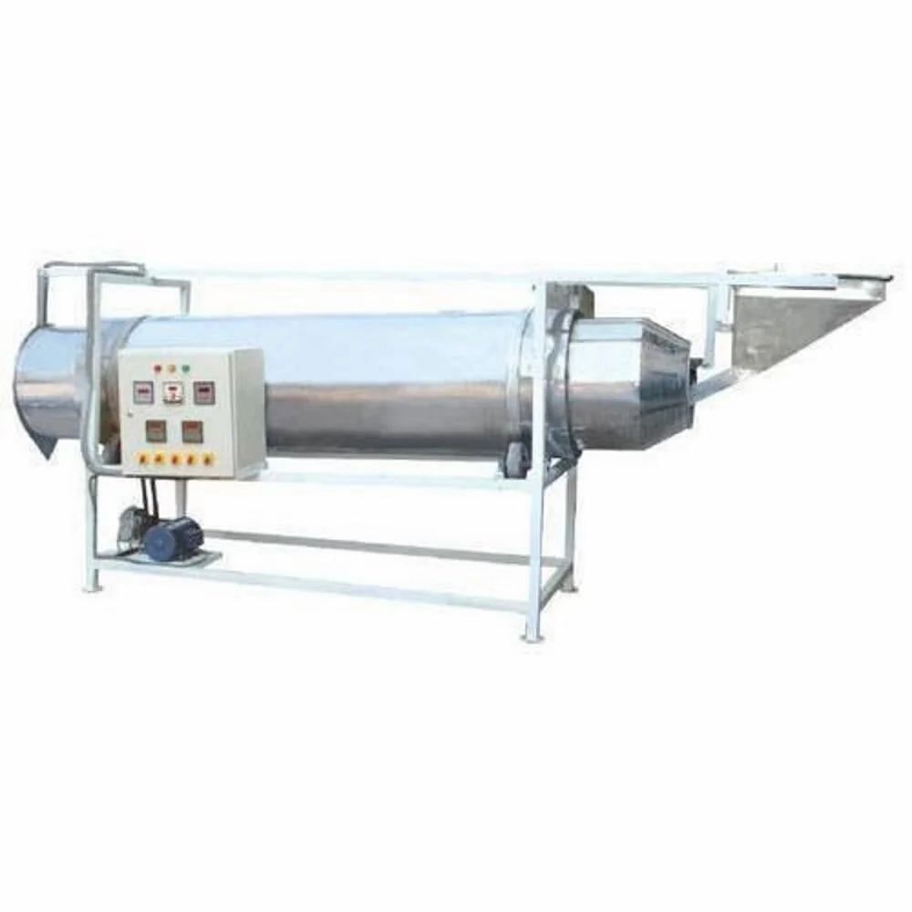 Semi-Automatic Electric Makhana Continious Roaster, Single Phase, 50kg