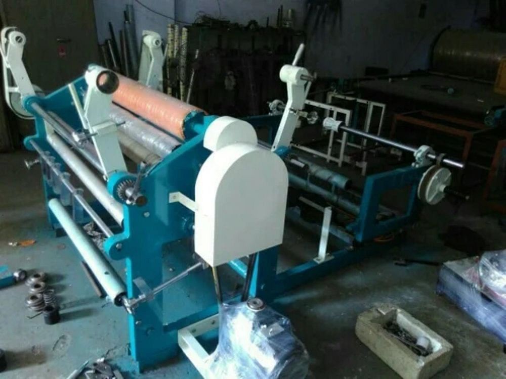 Semi- Automatic Fabric Slitting Machine, 150 mpm, 5 HP