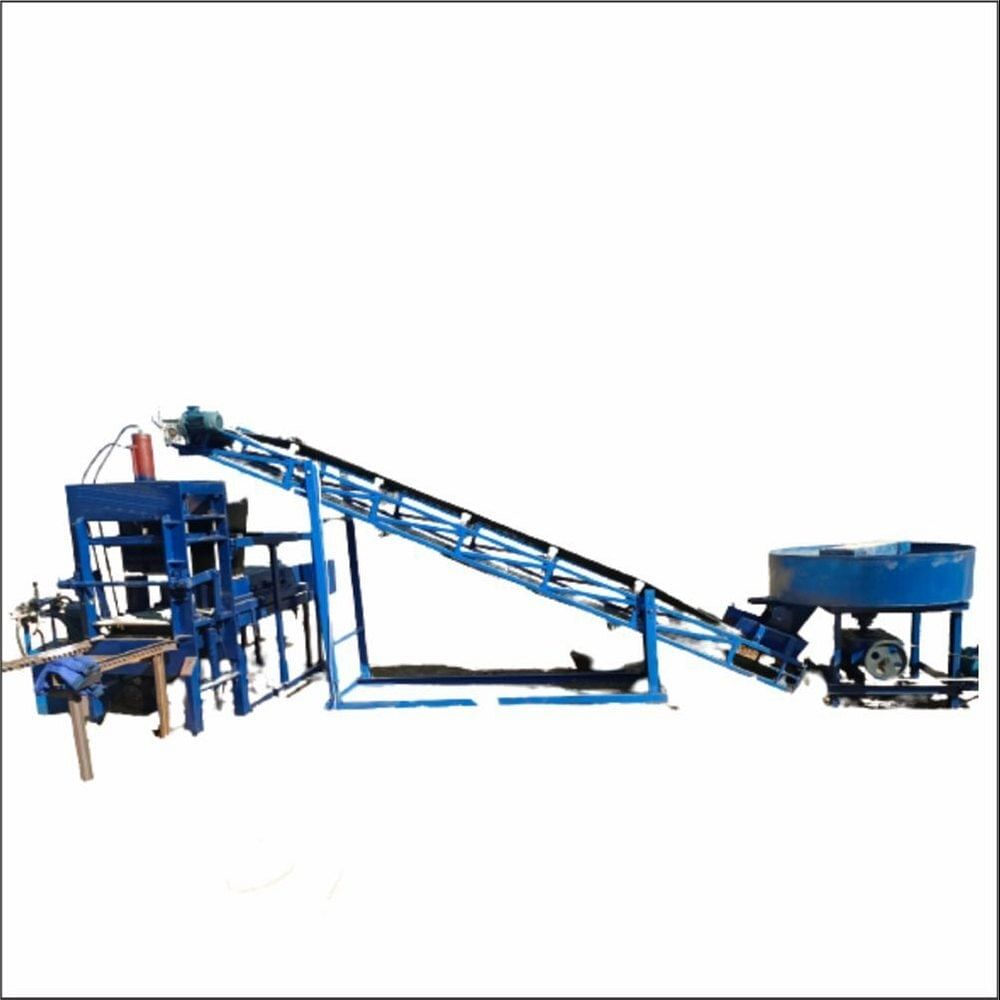 Semi Automatic Fly Ash Brick Making Machine