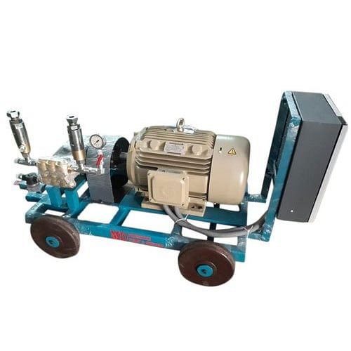 Semi Automatic Heat Exchanger Tube Cleaning Pump - 500 Bar, Pxi