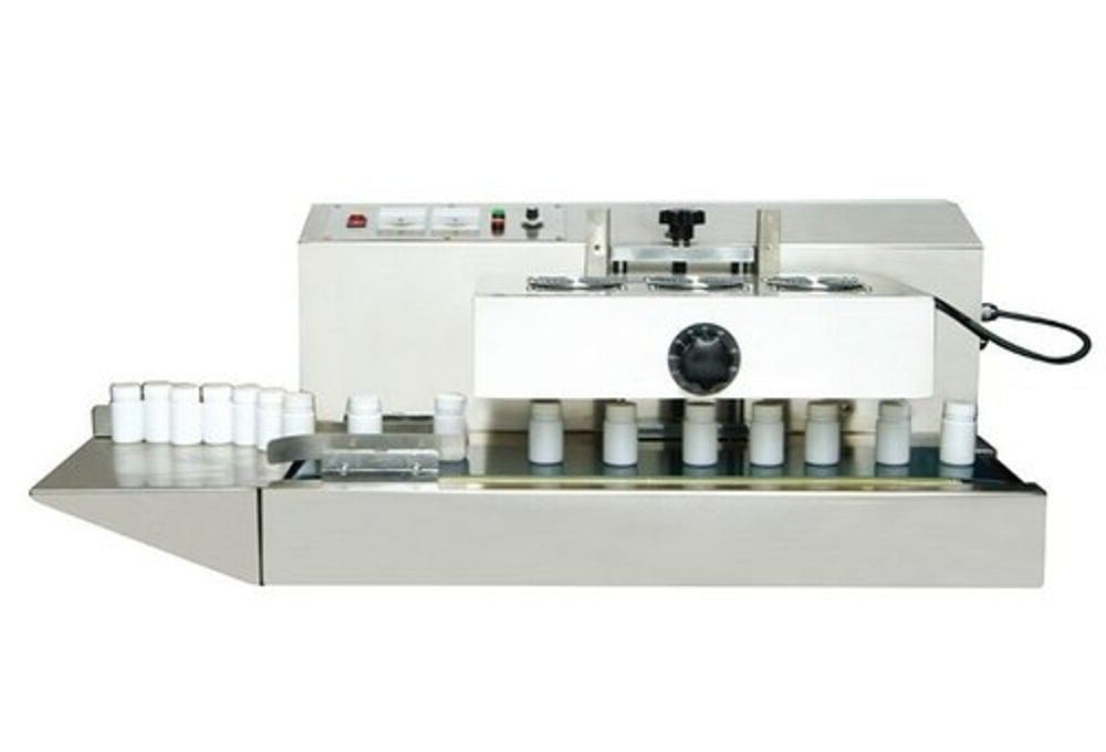 Semi-Automatic Induction Cap Sealing Machine, 220 V, Capacity: 50 Piece/Minute