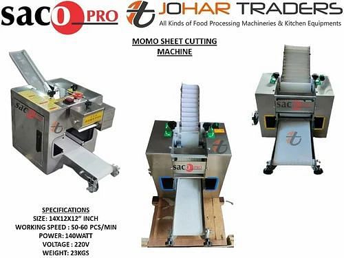 Semi automatic Momo Sheet Maker Machine, For Restaurant