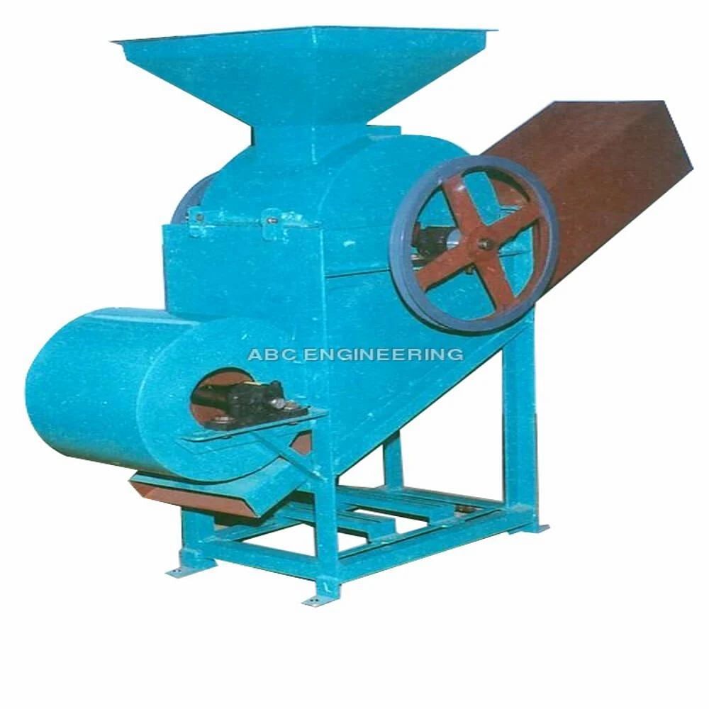 Semi-Automatic Painted Groundnut / Peanut Decorticator Machine, 2 HP, Three Phase