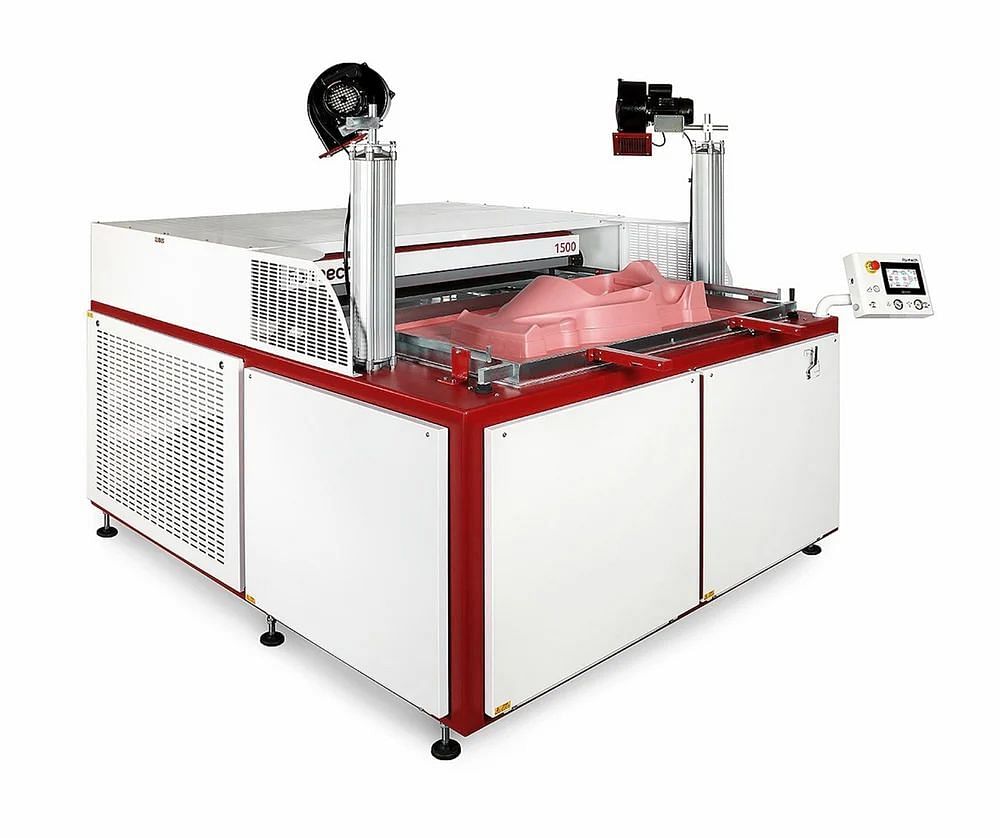 Semi-Automatic PET Vacuum Forming Machine