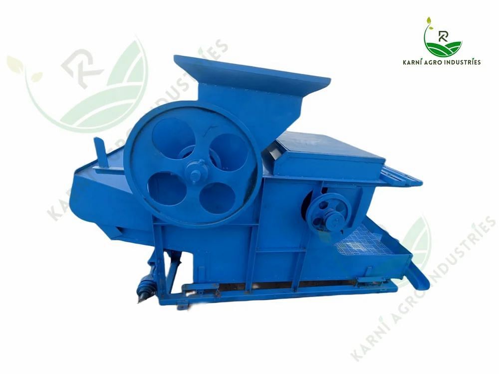 Semi Automatic Powder Coated Small Peanut Shelling Machine, Single Phase