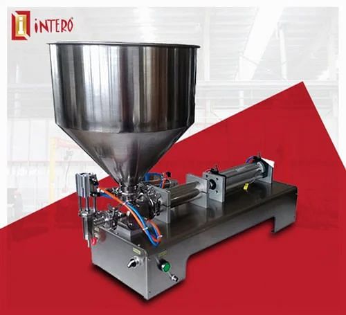 Semi-Automatic Rice Batter Packaging Machine, Capacity: 10ML-1000ML