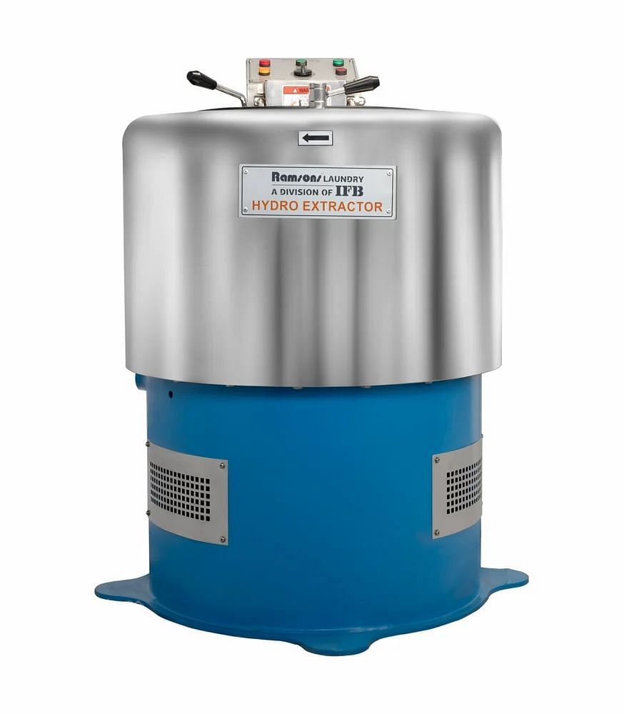 Semi-Automatic Stainless Steel Hydro Extractor RDD50, Capacity: 50 kg