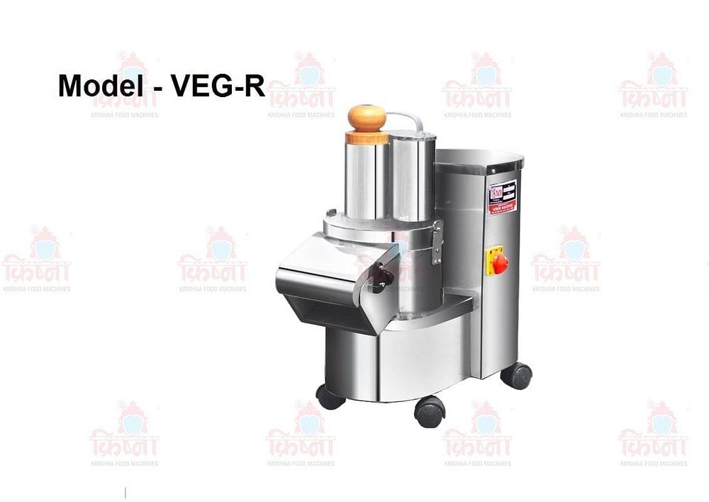 Semi-Automatic Stainless Steel Commercial Vegetable Slicer, 1 HP, 300 Kg Per Hour