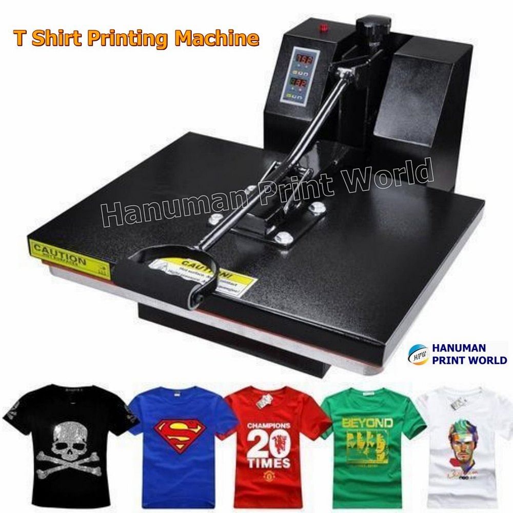 Semi-Automatic T- Shirt Printing Machine