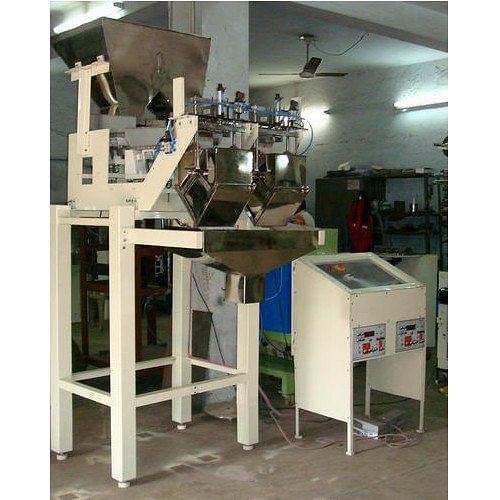 Semi Automatic Two Linear Heads Weigher Filler