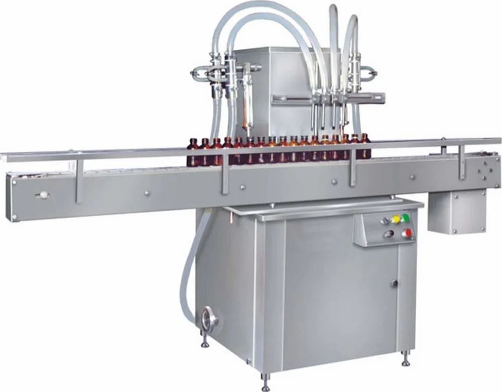 Semi Automatic Volumetric Filling Machine, Capacity: 200 bottle/min