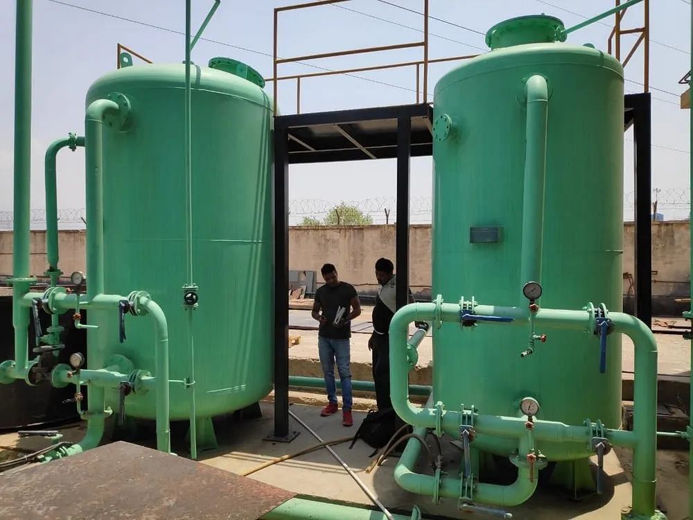 Semi-Automatic Water Softening Plant, For Industrial