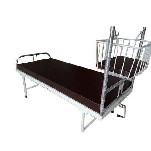 Semi- Fowler Bed With Baby Stand