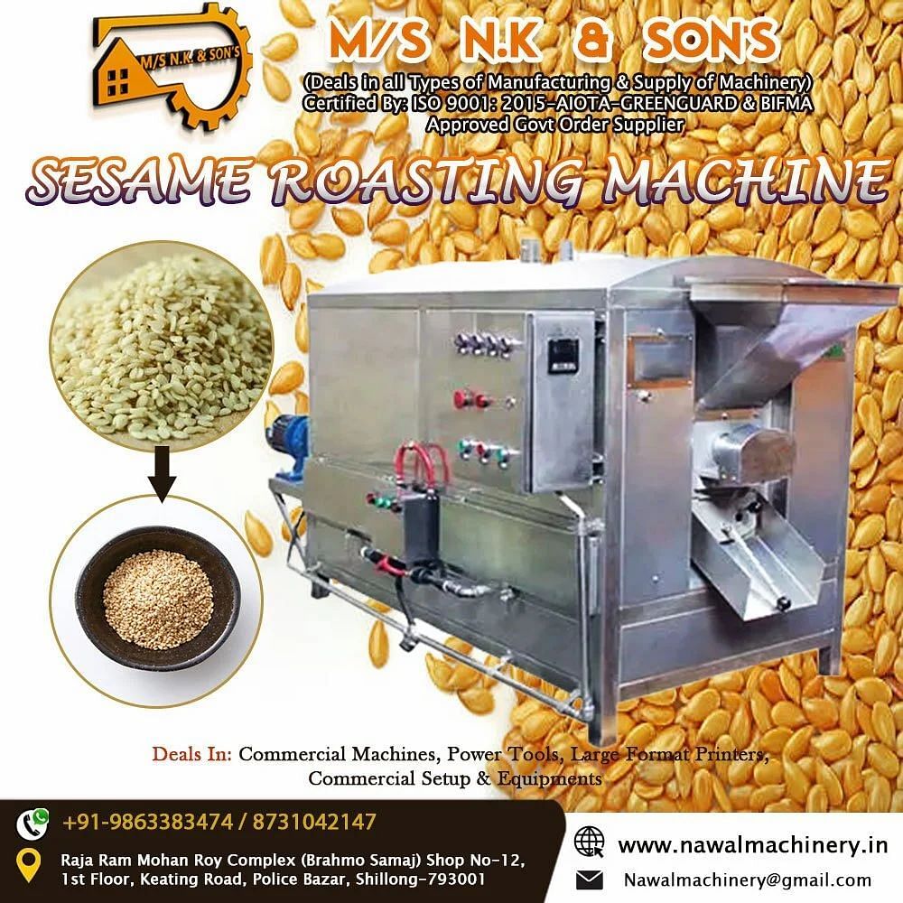 Sesame Roasting Machine