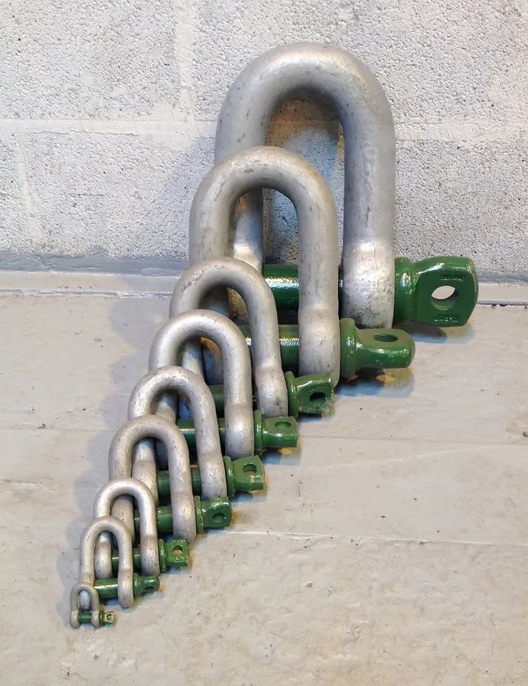 Shackles Material: Mild Steel D Shackle, For Lifting