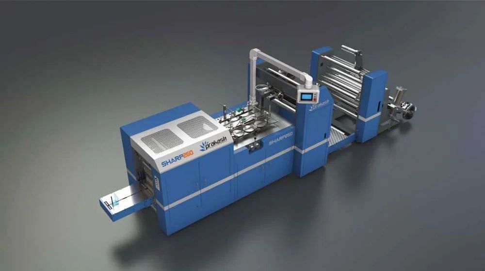 Sharp 350 V Bottom Paper Bag Making Machine