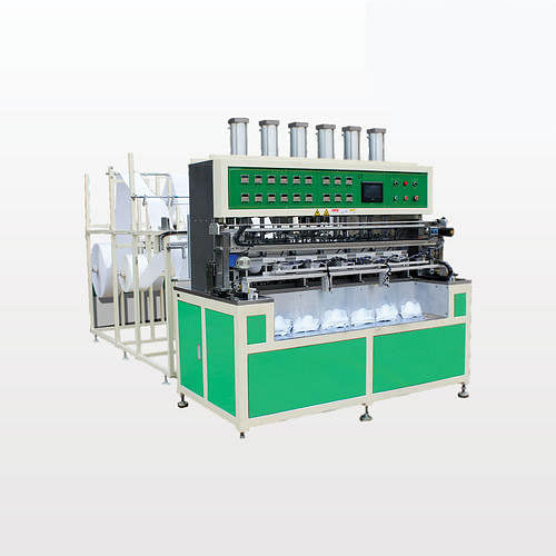 Sheetal Enterprises Auto Cup Mask Forming Machine, Capacity: 48-54pcs/Min