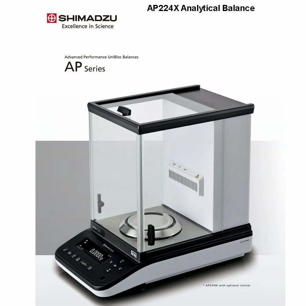 SHIMADZU Internal AP224X Analytical Balance, For Industrial, Capacity: 120g