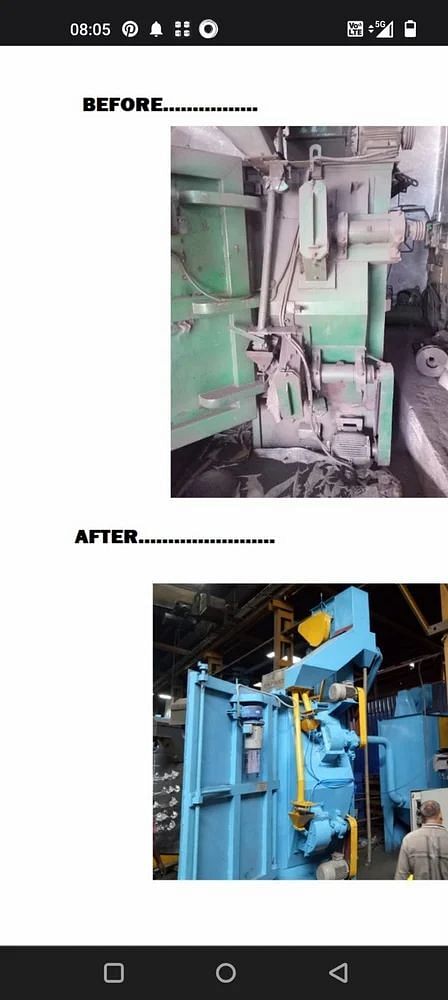 Shot Blasting Machines Repairs And Maintenance Work