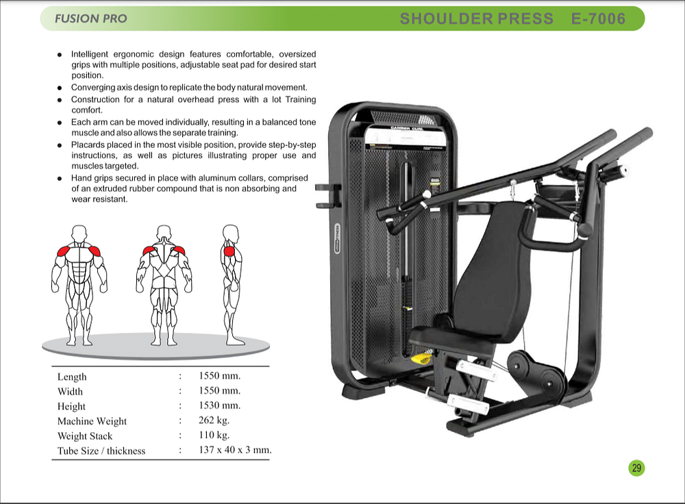 Shoulder Press Machine