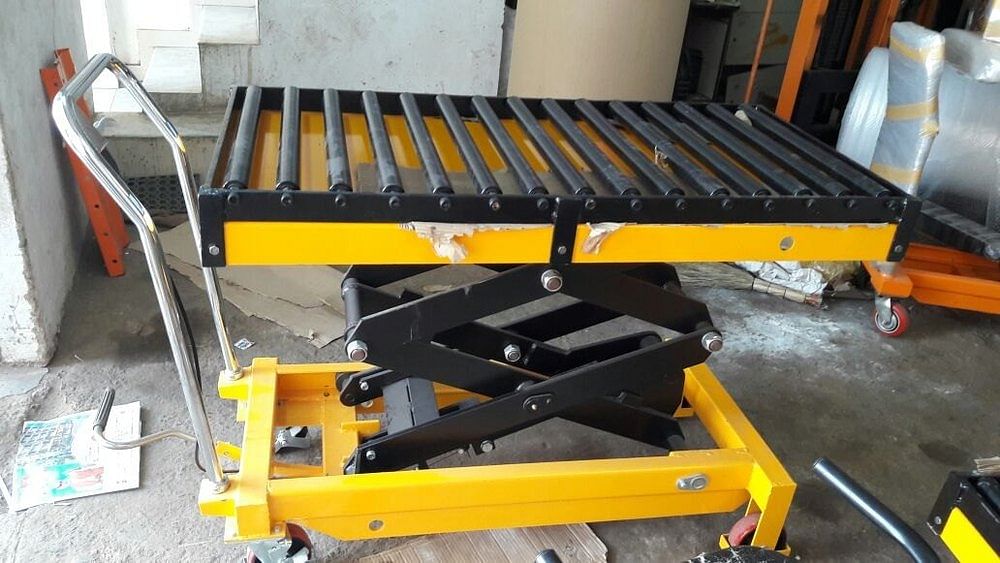 Shree balaad Die Loader Scissor Lift, Running Mode: Moving, Working Height: 1500 MM